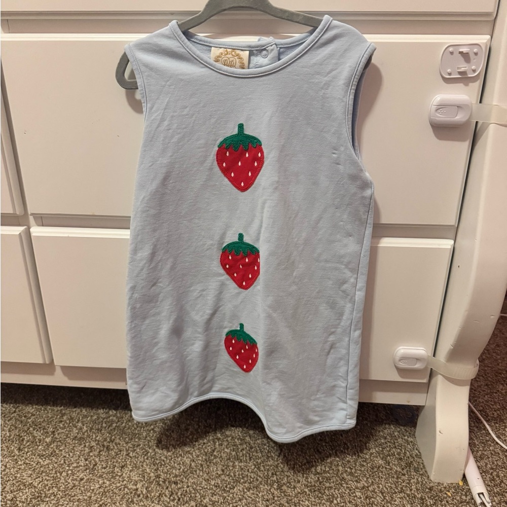 TBBC Annie Apron Strawberry Dress